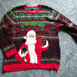 Santa Ugly Christmas Sweater